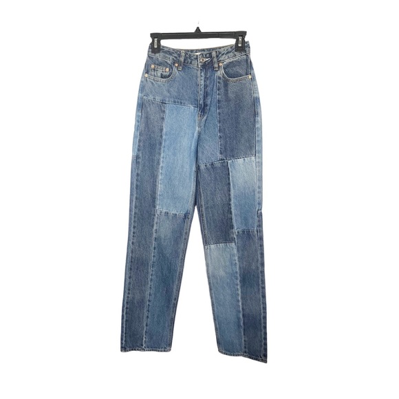 PacSun NWOT Eco Patchwork Boyfriend Jeans - Picture 4 of 9